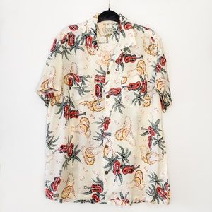 J.Crew | Hawaiian Print Camp Shirt 🌴